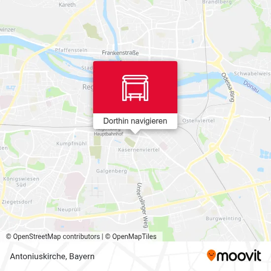 Antoniuskirche Karte