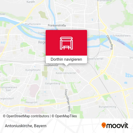 Antoniuskirche Karte