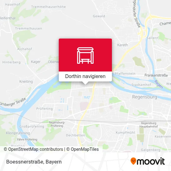 Boessnerstraße Karte