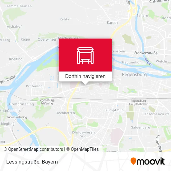 Lessingstraße Karte