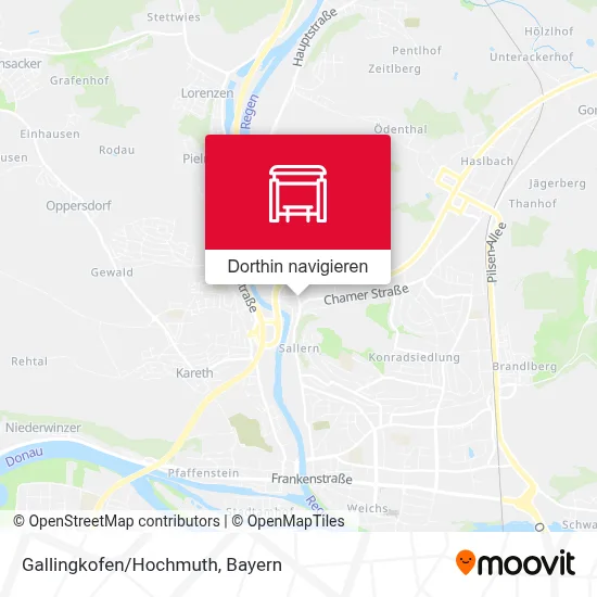Gallingkofen/Hochmuth Karte
