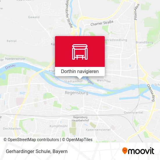 Gerhardinger Schule Karte
