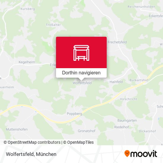 Wolfertsfeld Karte