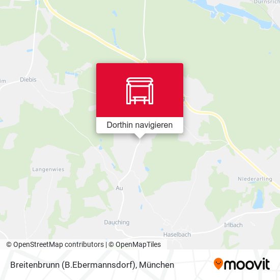 Breitenbrunn (B.Ebermannsdorf) Karte