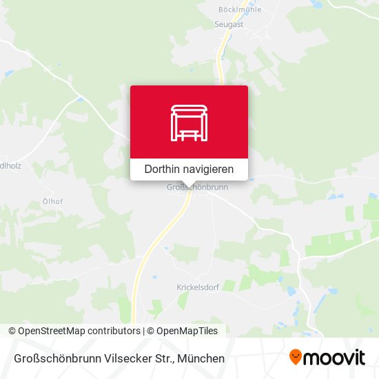 Großschönbrunn Vilsecker Str. Karte