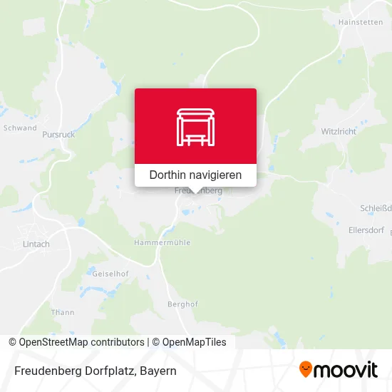 Freudenberg Dorfplatz Karte