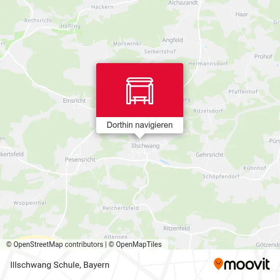 Illschwang Schule Karte