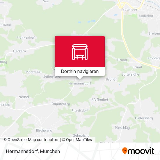 Hermannsdorf Karte