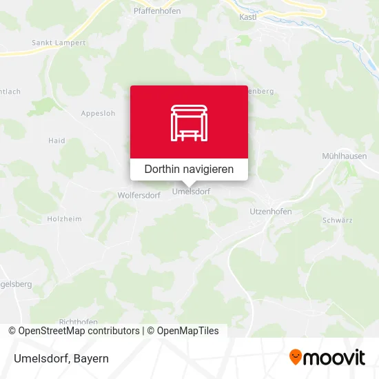 Umelsdorf Karte