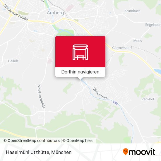 Haselmühl Utzhütte Karte