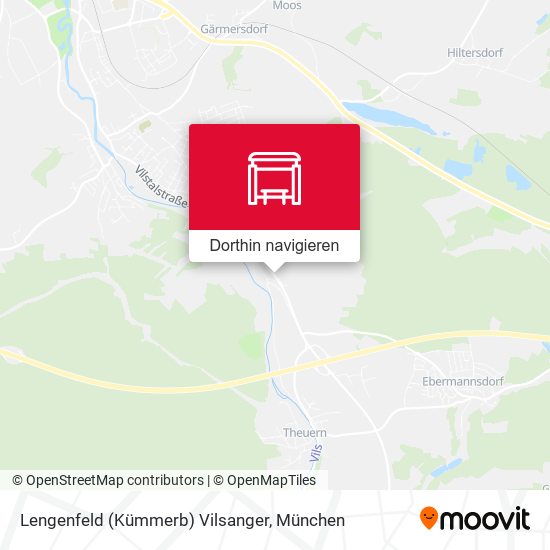 Lengenfeld (Kümmerb) Vilsanger Karte