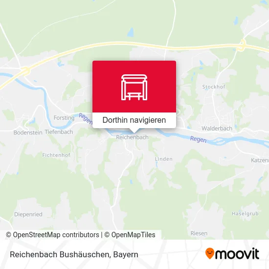 Reichenbach Bushäuschen Karte