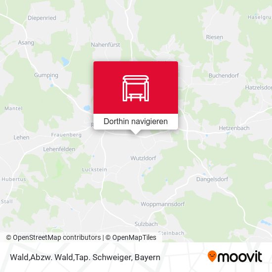 Wald,Abzw. Wald,Tap. Schweiger Karte