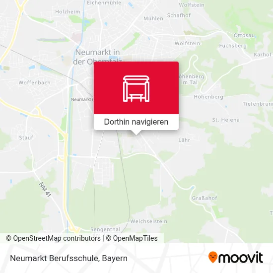 Neumarkt Berufsschule Karte