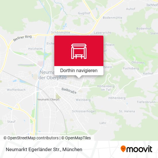 Neumarkt Egerländer Str. Karte