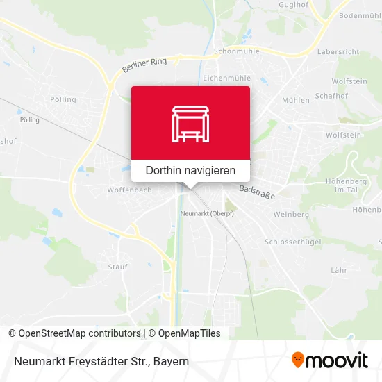 Neumarkt Freystädter Str. Karte