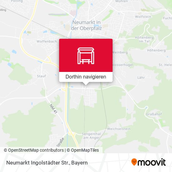 Neumarkt Ingolstädter Str. Karte