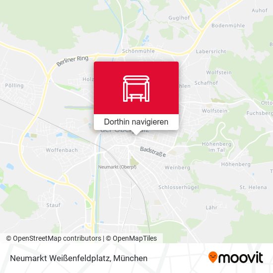 Neumarkt Weißenfeldplatz Karte