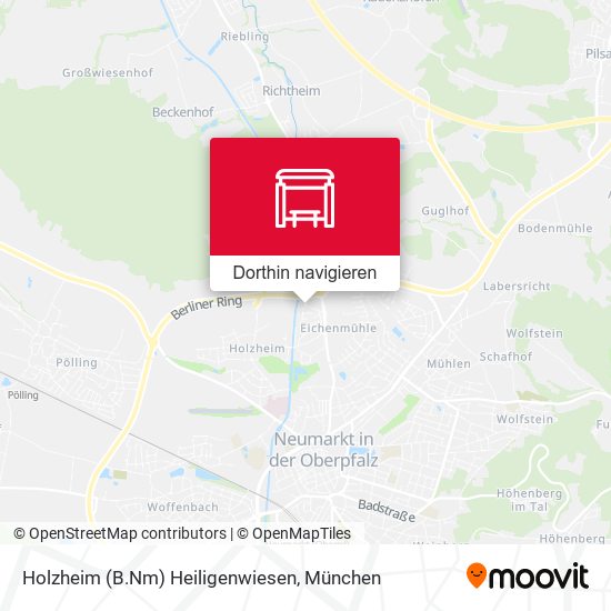 Holzheim (B.Nm) Heiligenwiesen Karte