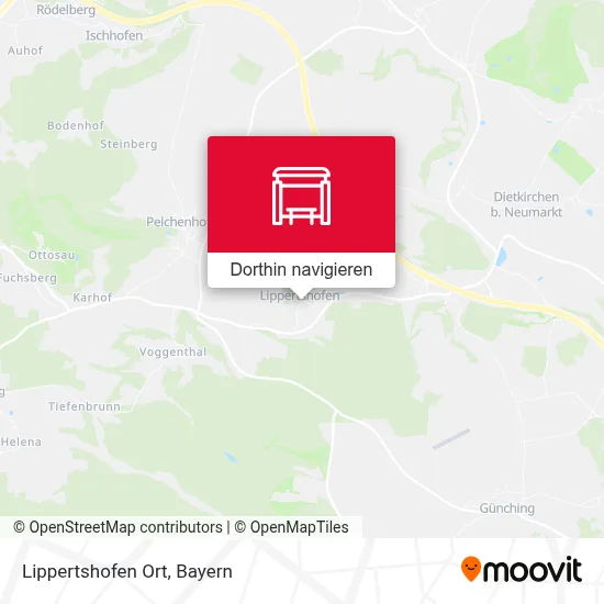 Lippertshofen Ort Karte