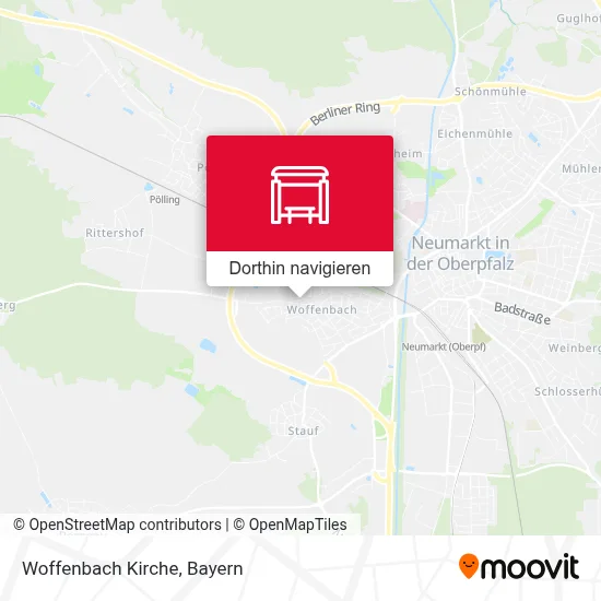 Woffenbach Kirche Karte