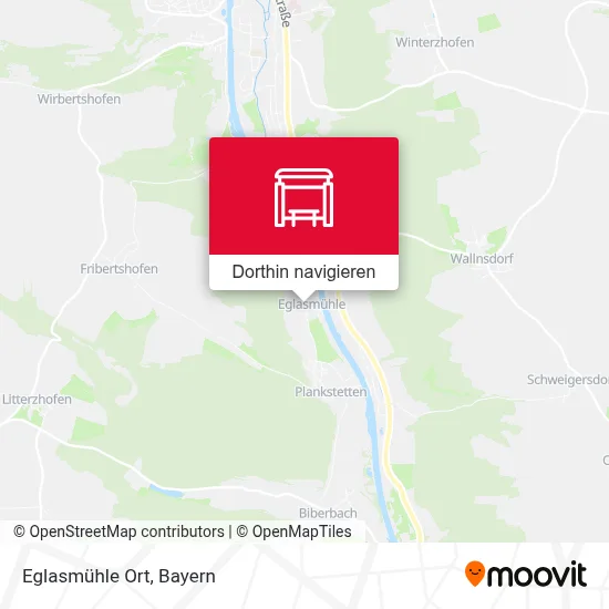 Eglasmühle Ort Karte