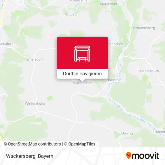 Wackersberg Karte