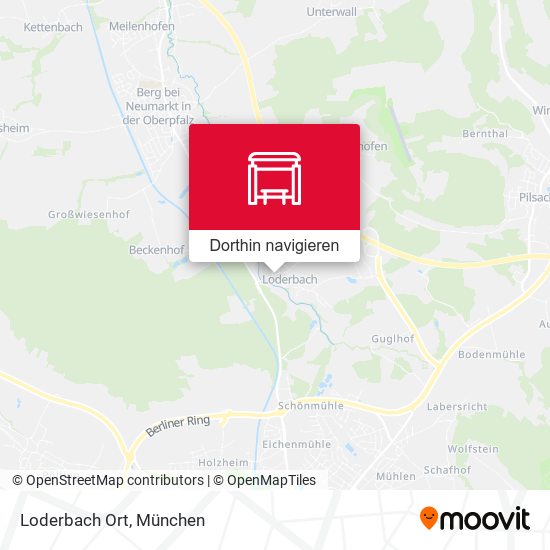 Loderbach Ort Karte