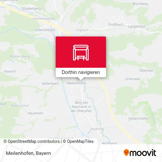 Meilenhofen Karte