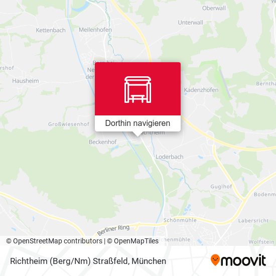 Richtheim (Berg/Nm) Straßfeld Karte