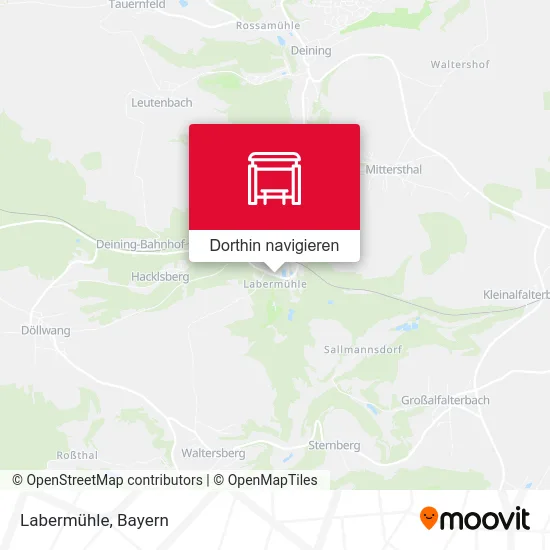 Labermühle Karte