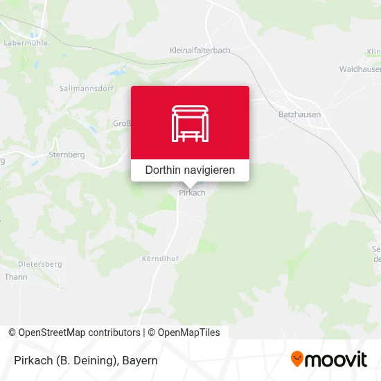 Pirkach (B. Deining) Karte