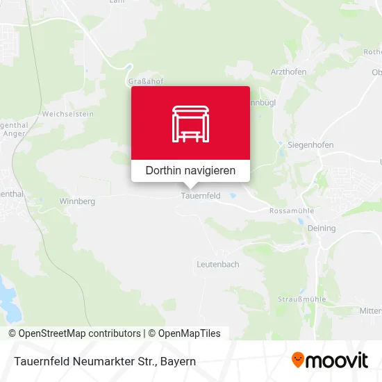 Tauernfeld Neumarkter Str. Karte