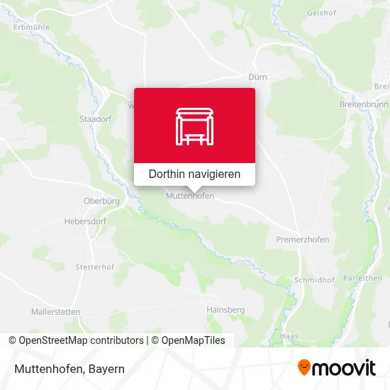 Muttenhofen Karte