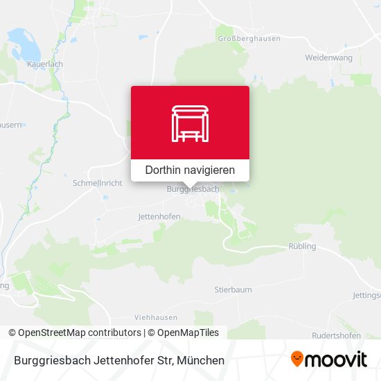 Burggriesbach Jettenhofer Str Karte