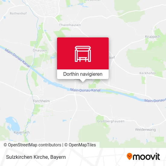 Sulzkirchen Kirche Karte