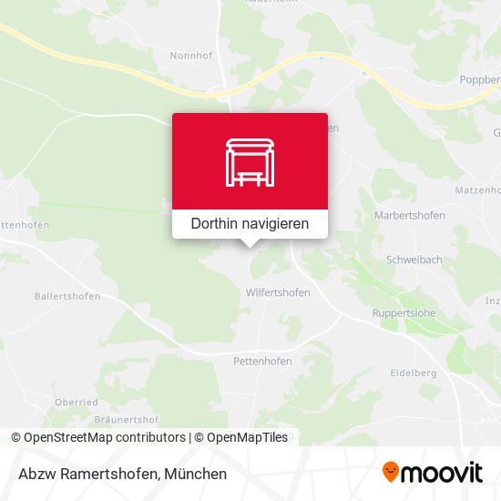 Abzw Ramertshofen Karte