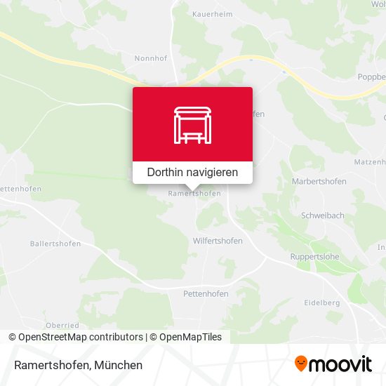 Ramertshofen Karte
