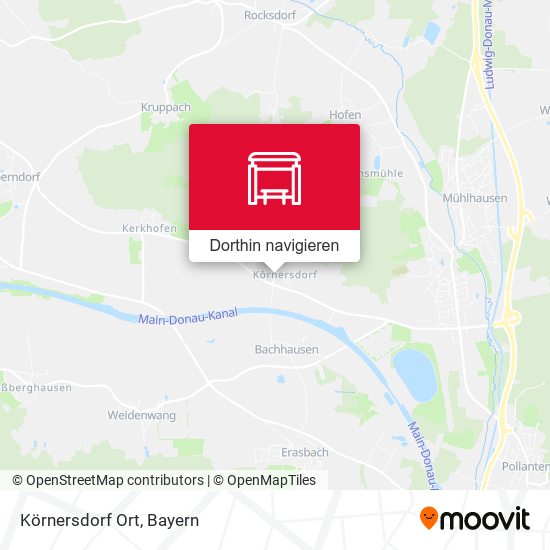 Körnersdorf Ort Karte