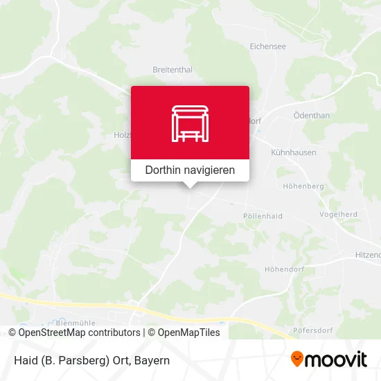Haid (B. Parsberg) Ort Karte
