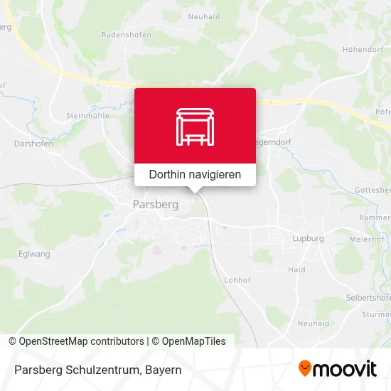 Parsberg Schulzentrum Karte