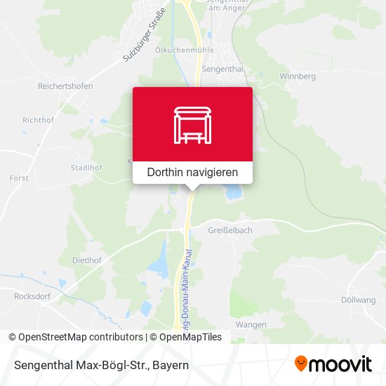 Sengenthal Max-Bögl-Str. Karte