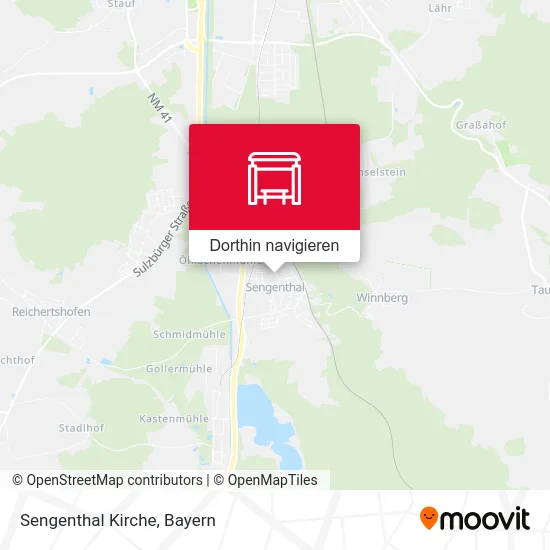 Sengenthal Kirche Karte