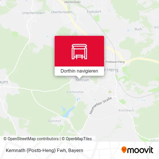 Kemnath (Postb-Heng) Fwh Karte