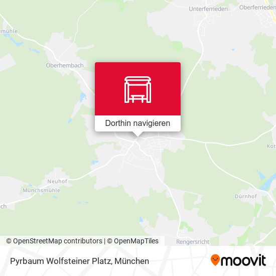 Pyrbaum Wolfsteiner Platz Karte