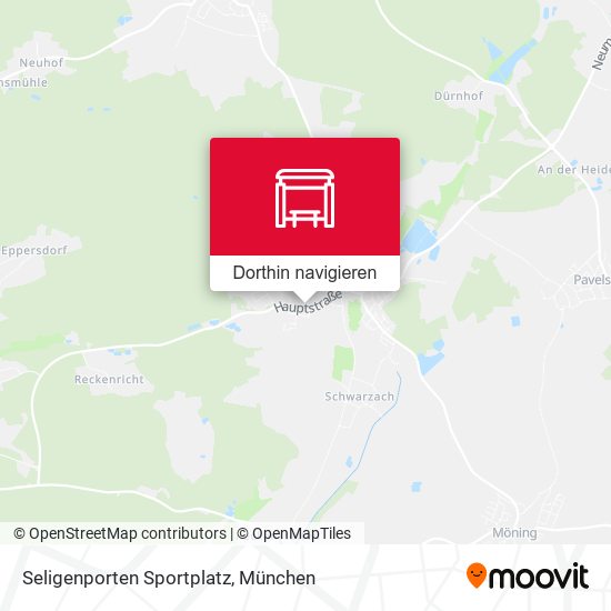 Seligenporten Sportplatz Karte