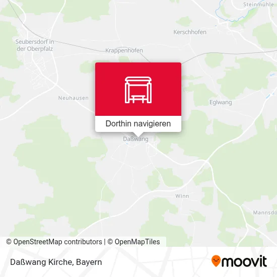 Daßwang Kirche Karte