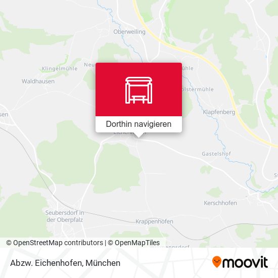 Abzw. Eichenhofen Karte