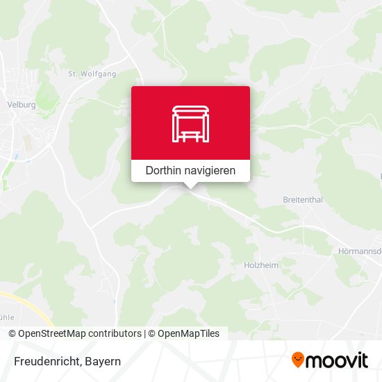 Freudenricht Karte