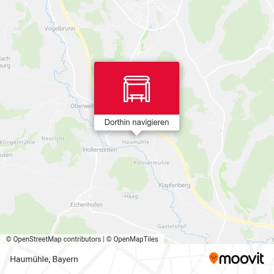 Haumühle Karte